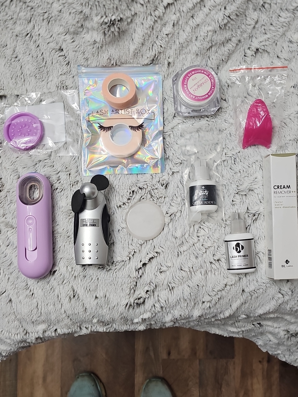 Professional Lash Tools & Accessories Set - Pink